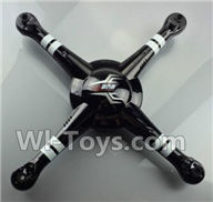 Wltoys Q222K Q222G Parts-05 Upper shell cover-Black,Wltoys Q222K Q222G RC Drone Spare parts,Q222K RC Quadcopter Accessories,Q222G headless mode Replacement parts